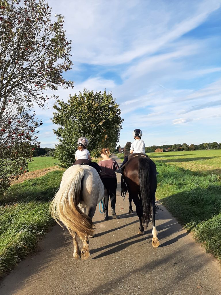 Ausritt mit den Jüngsten